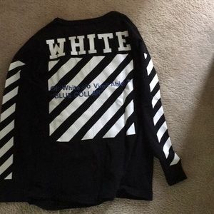 Off white long sleeve t shirt